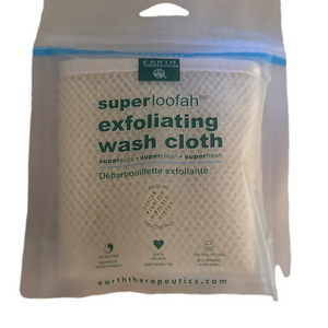 Earth Therapeutics Superloofah Exfoliating Wash Cloth